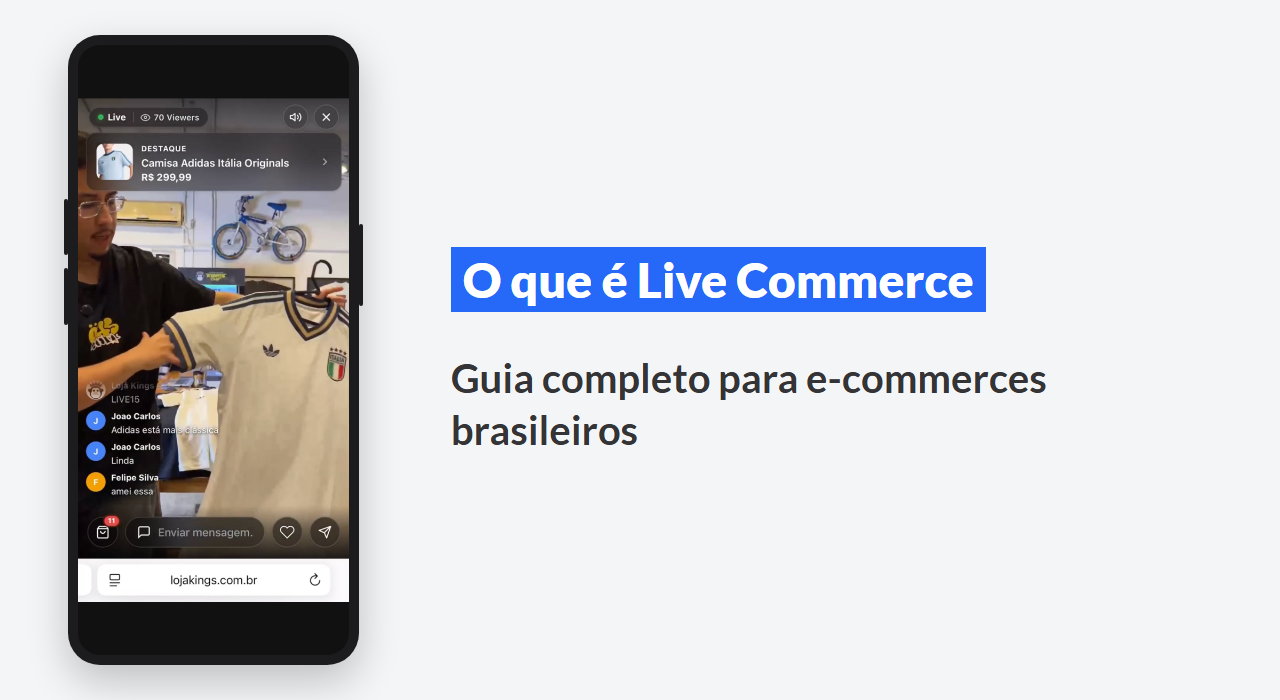 O que é Live Commerce: guia completo para e-commerces brasileiros