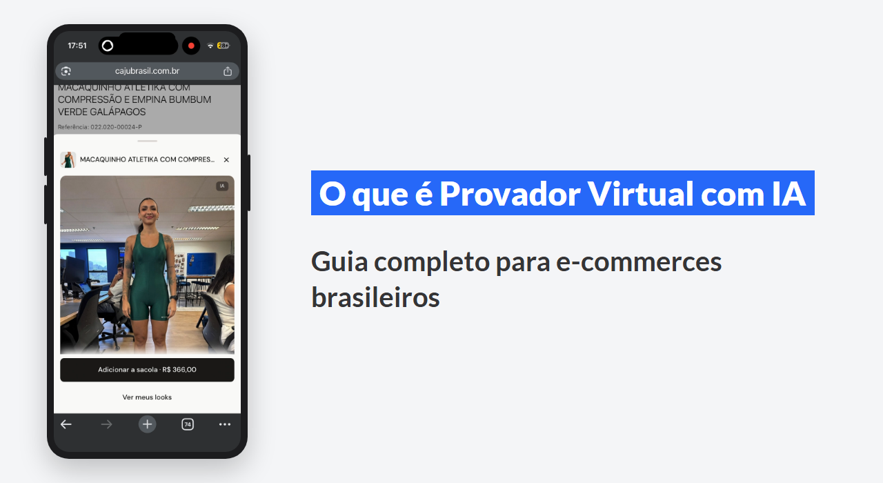 O que é Provador Virtual com IA: guia completo para e-commerces brasileiros