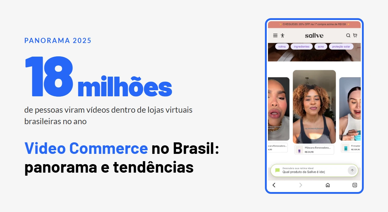 Video Commerce no Brasil: panorama e tendências para lojistas